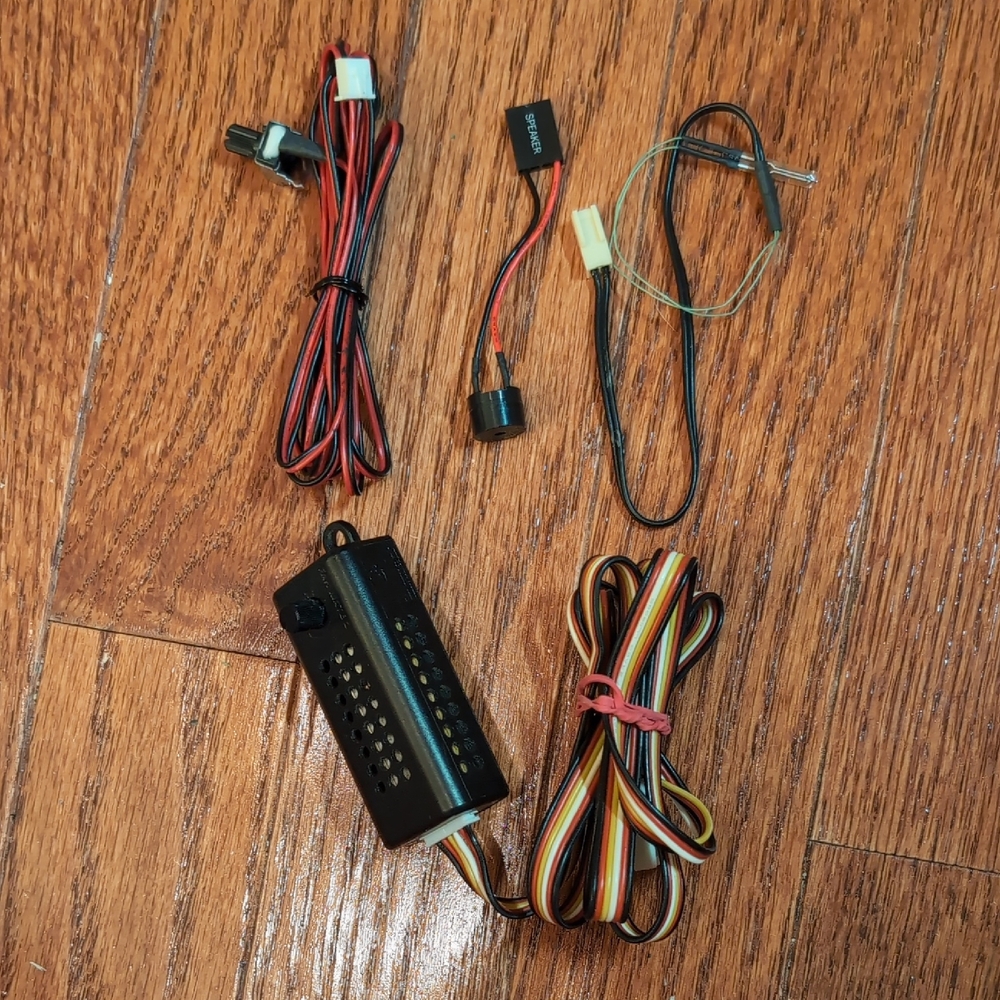 Computer Motherboard Accessories Fan Controllers Internal Speaker Thermometer